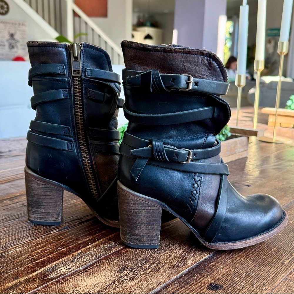 Freebird By Steven Baker Leather Boots - Picture 2 of 11